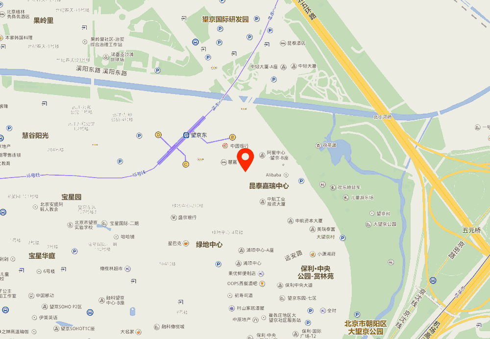 昆泰嘉瑞公寓位置地图